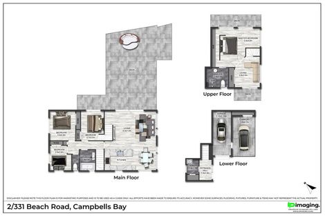 Photo of property in 2/331 Beach Road, Campbells Bay, Auckland, 0630