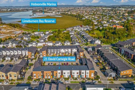 Photo of property in 21 David Carnegie Road, Hobsonville, Auckland, 0616