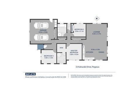 Photo of property in 33 Kahuraki Drive, Pegasus, 7612