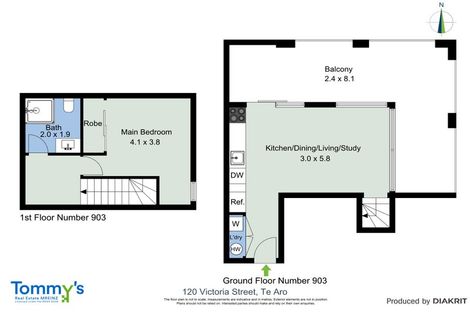 Photo of property in A C Nielsen House, 903/120 Victoria Street, Te Aro, Wellington, 6011