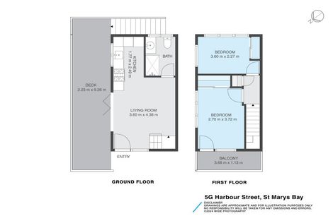 Photo of property in 5g Harbour Street, Saint Marys Bay, Auckland, 1011