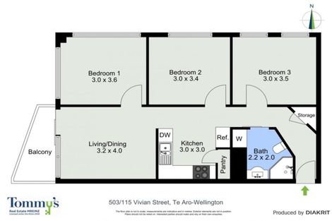 Photo of property in City Lodge, 503/115 Vivian Street, Te Aro, Wellington, 6011