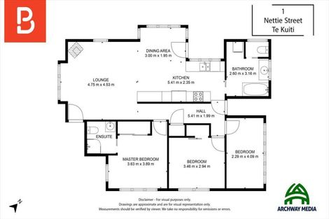 Photo of property in 1 Nettie Street, Te Kuiti, 3910