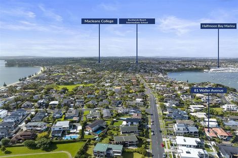 Photo of property in 81 Waller Avenue, Bucklands Beach, Auckland, 2012
