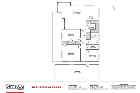 Photo of property in 3b Sheffield Place, Springvale, Whanganui, 4501