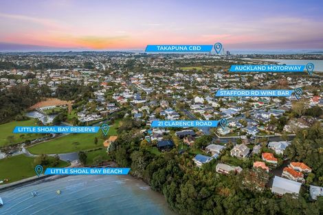 Photo of property in 21 Clarence Road, Northcote Point, Auckland, 0627