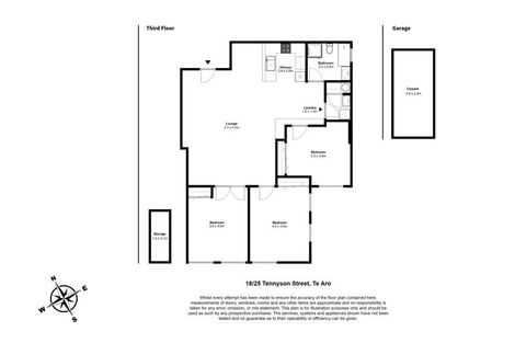 Photo of property in Tennyson Apartments, 18/25 Tennyson Street, Te Aro, Wellington, 6011