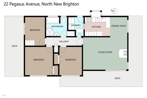 Photo of property in 22 Pegasus Avenue, North New Brighton, Christchurch, 8083