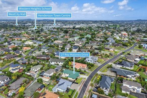 Photo of property in 27 Roy Maloney Drive, Henderson, Auckland, 0612