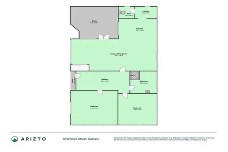 Photo of property in 16 Witham Street, Oamaru North, Oamaru, 9400