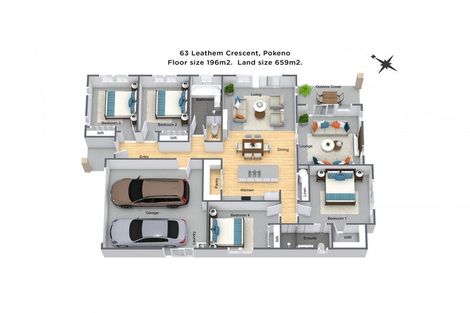 Photo of property in 63 Leathem Crescent, Pokeno, 2402