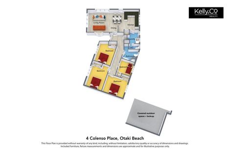 Photo of property in 4 Colenso Place, Otaki Beach, Otaki, 5512