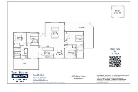 Photo of property in 176 Okoia Road, Okoia, Whanganui, 4582