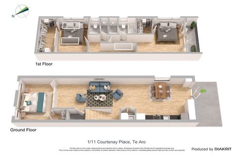 Photo of property in 1/11 Courtenay Place, Te Aro, Wellington, 6011