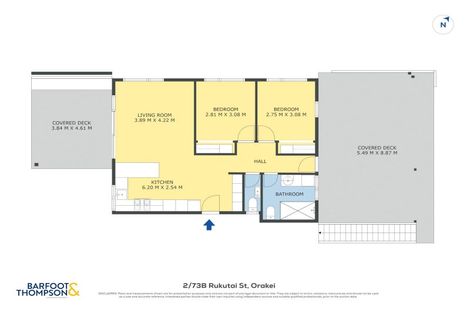 Photo of property in 2/73b Rukutai Street, Orakei, Auckland, 1071