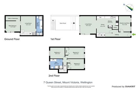 Photo of property in 7 Queen Street, Mount Victoria, Wellington, 6011