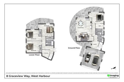 Photo of property in 8 Graceview Way, West Harbour, Auckland, 0618