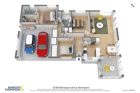 Photo of property in 2/32 Kilimanjaro Drive, Northpark, Auckland, 2013