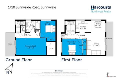 Photo of property in 1/10 Sunnyside Road, Sunnyvale, Auckland, 0612