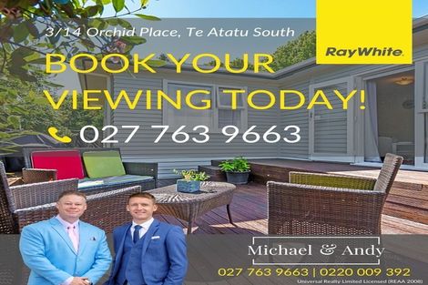 Photo of property in 3/14 Orchid Place, Te Atatu South, Auckland, 0610
