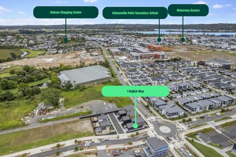 Photo of property in 1 Huljich Way, Hobsonville, Auckland, 0616