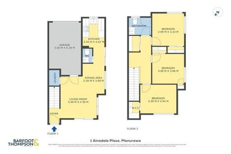 Photo of property in 1a Ainsdale Place, Manurewa, Auckland, 2102