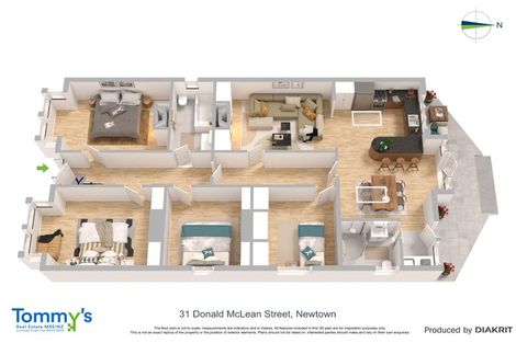 Photo of property in 31 Donald Mclean Street, Newtown, Wellington, 6021