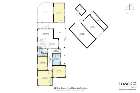 Photo of property in 34 Rua Street, Lyall Bay, Wellington, 6022