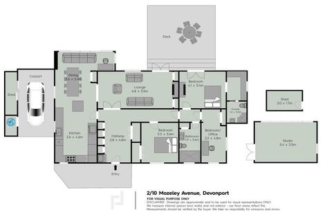 Photo of property in 2/10 Mozeley Avenue, Devonport, Auckland, 0624