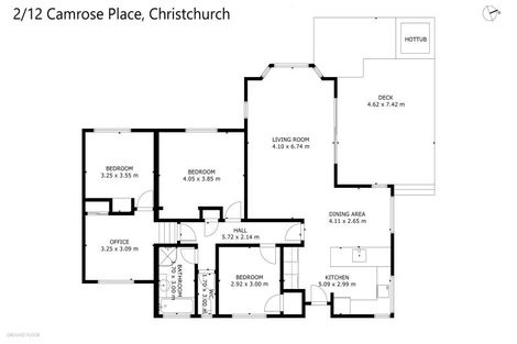 Photo of property in 1/12 Camrose Place, Ilam, Christchurch, 8041