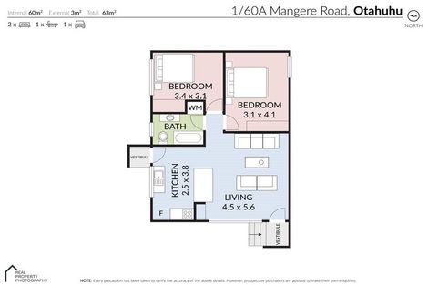 Photo of property in 1/60a Mangere Road, Otahuhu, Auckland, 1062