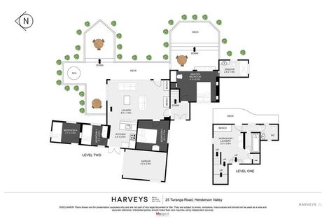 Photo of property in 25 Turanga Road, Henderson Valley, Auckland, 0612