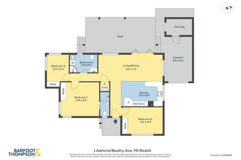 Photo of property in 1 Admiral Beatty Avenue, Mount Roskill, Auckland, 1041