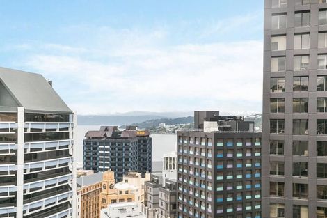 Photo of property in Orange Apartments/victoria Centr, 905/169 The Terrace, Wellington Central, Wellington, 6011