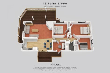 Photo of property in 13 Point Street, Raglan, 3225