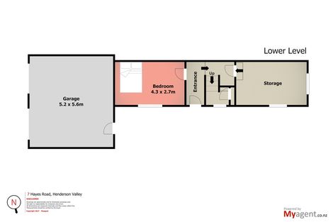 Photo of property in 7 Hayes Road, Henderson Valley, Auckland, 0612