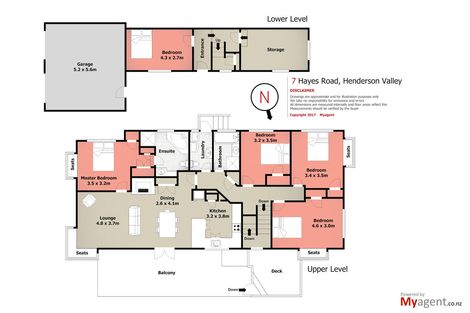 Photo of property in 7 Hayes Road, Henderson Valley, Auckland, 0612