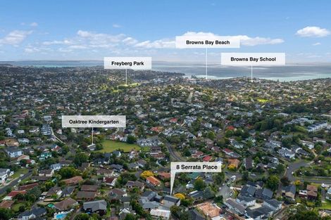 Photo of property in 8a Serrata Place, Browns Bay, Auckland, 0630