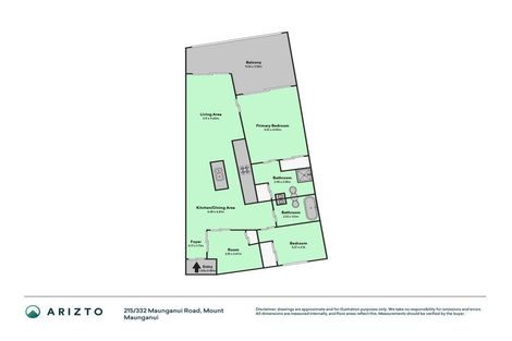 Photo of property in Algarve Apartments, 215/332 Maunganui Road, Mount Maunganui, 3116