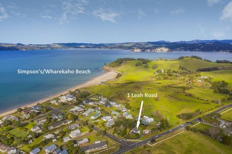 Photo of property in 1 Leah Road, Wharekaho, Whitianga, 3592