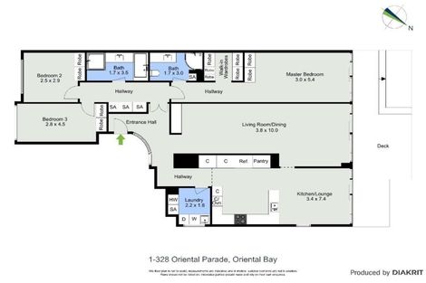 Photo of property in 1/328 Oriental Parade, Oriental Bay, Wellington, 6011