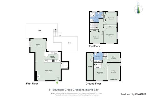 Photo of property in 11 Southern Cross Crescent, Island Bay, Wellington, 6023