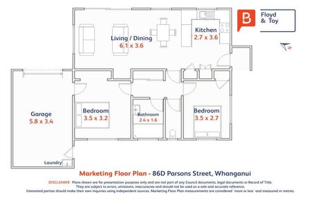 Photo of property in 86d Parsons Street, Springvale, Whanganui, 4501