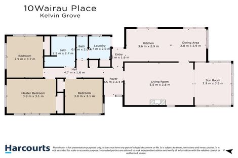 Photo of property in 10 Wairau Place, Kelvin Grove, Palmerston North, 4414
