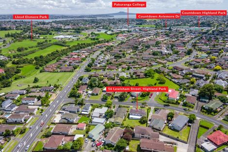Photo of property in 56 Lewisham Street, Highland Park, Auckland, 2010