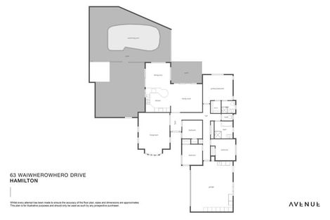 Photo of property in 63 Waiwherowhero Drive, St Andrews, Hamilton, 3200