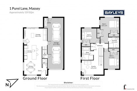 Photo of property in 1 Purei Lane, Massey, Auckland, 0614