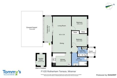 Photo of property in 1/25 Rotherham Terrace, Miramar, Wellington, 6022