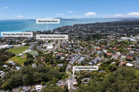 Photo of property in 5 Saddleback Rise, Murrays Bay, Auckland, 0630