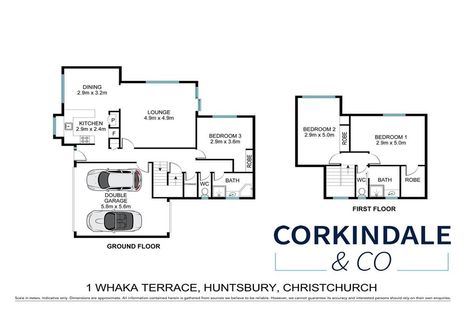 Photo of property in 1 Whaka Terrace, Huntsbury, Christchurch, 8022